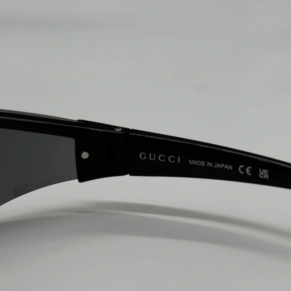 NEW GG1651S 001 GUCCI BLACK GREY GEOMETRIC UNISEX GUCCI SUNGLASSES